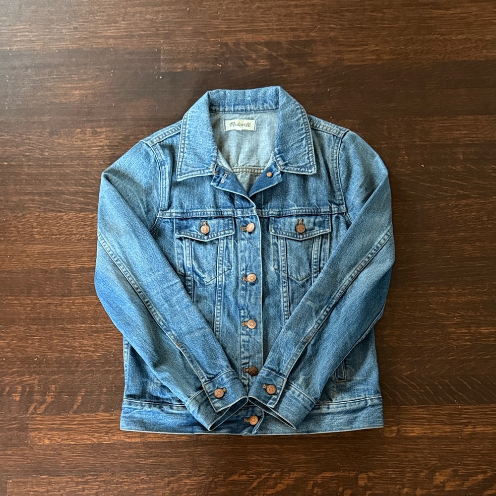 Madewell Blue Denim Jacket